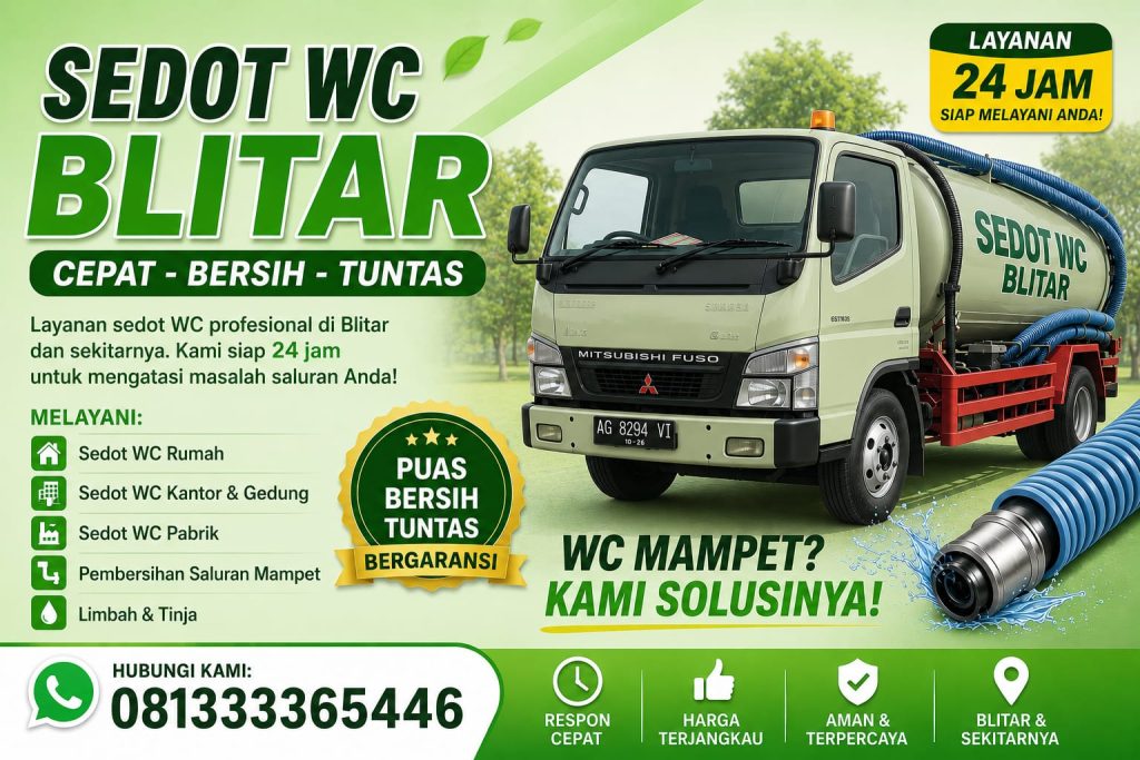 galeri bima jaya sedot wc