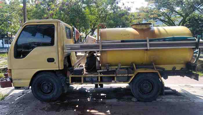 rata rata harga sedot wc